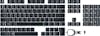 Asus ASUS AC04 ROG RX PBT KEYCAP SET Tecla Asus ASUS AC04 ROG RX PBT KEYCAP SET Tecla
