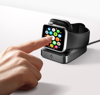 Spigen Soporte de carga magnética para Apple Watch Compac Spigen Soporte de carga magnética para Apple Watch Compac