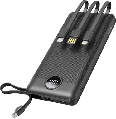 VEGER Batería externa 10000mAh cables Apple Lightning, U VEGER Batería externa 10000mAh cables Apple Lightning, U