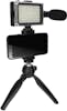Puluz Pack Vlog con trípode plegable, micrófono y foco L Puluz Pack Vlog con trípode plegable, micrófono y foco L
