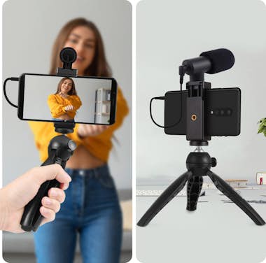 Puluz Pack de Streaming y Vlog para Smartphone con Trípo Puluz Pack de Streaming y Vlog para Smartphone con Trípo