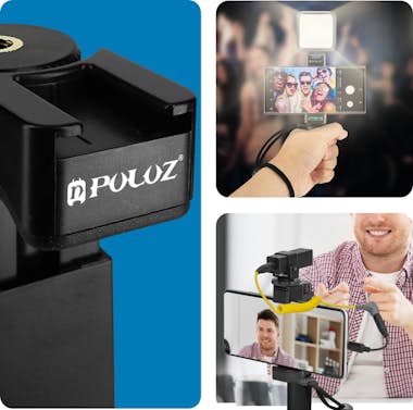 Puluz Trípode estable universal para smartphone con corr Puluz Trípode estable universal para smartphone con corr