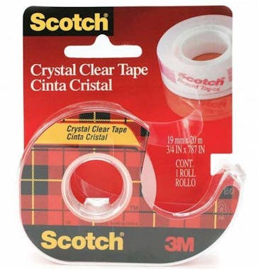 3M Cinta Adhesiva Transparente en Portarrollos Scotch 3M Cinta Adhesiva Transparente en Portarrollos Scotch