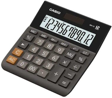 Casio Calculadora Wide H Series MH-12/ Negra Casio Calculadora Wide H Series MH-12/ Negra
