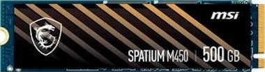 MSI DISCO DURO M2 SSD 500GB PCIE4 SPATIUM M450 MSI DISCO DURO M2 SSD 500GB PCIE4 SPATIUM M450