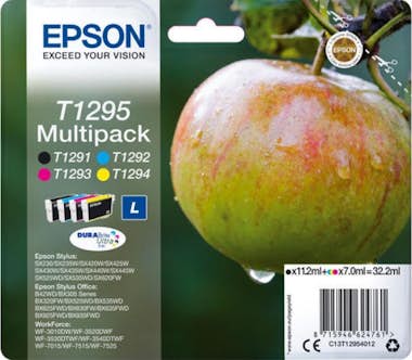 Epson TINTA EPSON C13T12954012 T1295 PACK CUATRICOLOR C/ Epson TINTA EPSON C13T12954012 T1295 PACK CUATRICOLOR C/