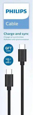 Philips Cable USB 2.0 Tipo-C DLC3106C/ USB Tipo-C Macho - Philips Cable USB 2.0 Tipo-C DLC3106C/ USB Tipo-C Macho -