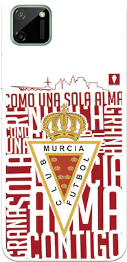 La Casa de las Carcasas Funda para Realme C11 del Real Murcia Escudo Fondo La Casa de las Carcasas Funda para Realme C11 del Real Murcia Escudo Fondo
