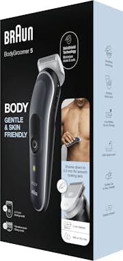 Braun Braun BodyGroomer BG5340 Negro, Plata Braun Braun BodyGroomer BG5340 Negro, Plata