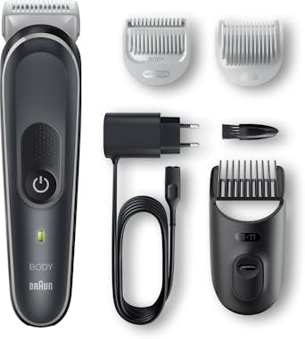 Braun Braun BodyGroomer BG5340 Negro, Plata Braun Braun BodyGroomer BG5340 Negro, Plata