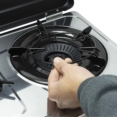 VitroKitchen Vitrokitchen 360IB hobs Negro, Acero inoxidable En VitroKitchen Vitrokitchen 360IB hobs Negro, Acero inoxidable En