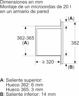 Balay Balay 3CG6112X3 microondas Integrado Microondas co Balay Balay 3CG6112X3 microondas Integrado Microondas co