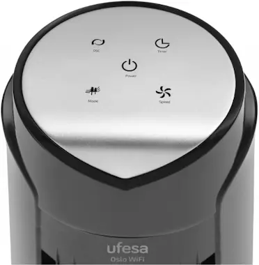 Ufesa Ufesa Oslo Negro, Plata Ufesa Ufesa Oslo Negro, Plata