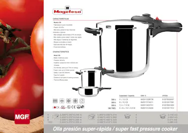 Magefesa MAGEFESA OLLA DB5 5LITROS Magefesa MAGEFESA OLLA DB5 5LITROS