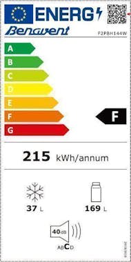 BENAVENT FRIGORIFICO F2PBH144W 2PUERTAS 143 F BENAVENT FRIGORIFICO F2PBH144W 2PUERTAS 143 F