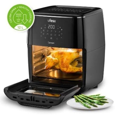 Ufesa UFESA FREIDORA AIRE SENSEI 1700W 12L SIN ACEITE Ufesa UFESA FREIDORA AIRE SENSEI 1700W 12L SIN ACEITE