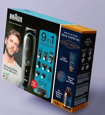 Braun BRAUN AFEITADORA MGK5380 RECARGABLE 9 EN1+GILLETE Braun BRAUN AFEITADORA MGK5380 RECARGABLE 9 EN1+GILLETE