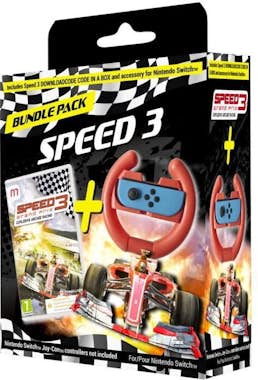 Just for Games Speed 3 Código CIAB + Volante Nintendo Switch Just for Games Speed 3 Código CIAB + Volante Nintendo Switch