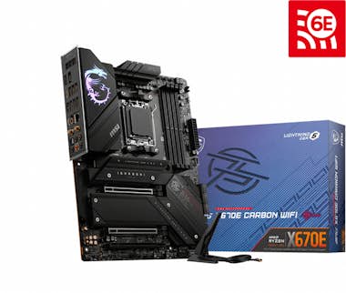 MSI MSI MPG X670E CARBON WIFI placa base AMD X670 Zóca MSI MSI MPG X670E CARBON WIFI placa base AMD X670 Zóca