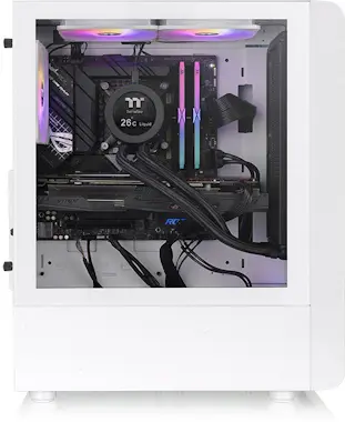 Thermaltake Thermaltake S200 TG ARGB Midi Tower Blanco Thermaltake Thermaltake S200 TG ARGB Midi Tower Blanco