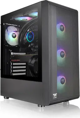 Thermaltake Thermaltake S200 TG ARGB Midi Tower Negro Thermaltake Thermaltake S200 TG ARGB Midi Tower Negro