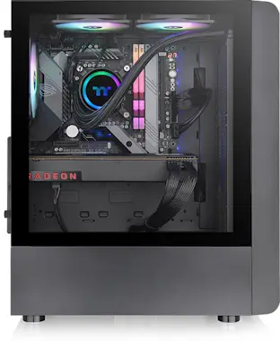 Thermaltake Thermaltake S200 TG ARGB Midi Tower Negro Thermaltake Thermaltake S200 TG ARGB Midi Tower Negro