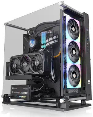 Thermaltake Thermaltake Core P3 TG Pro Midi Tower Negro Thermaltake Thermaltake Core P3 TG Pro Midi Tower Negro