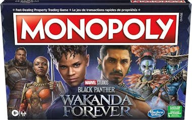 Hasbro Juego de mesa monopoly black panther Hasbro Juego de mesa monopoly black panther