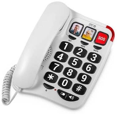 SPC TELEFONO FIJO COMFORT NUMBERS 2 BLANCO SPC TELEFONO FIJO COMFORT NUMBERS 2 BLANCO