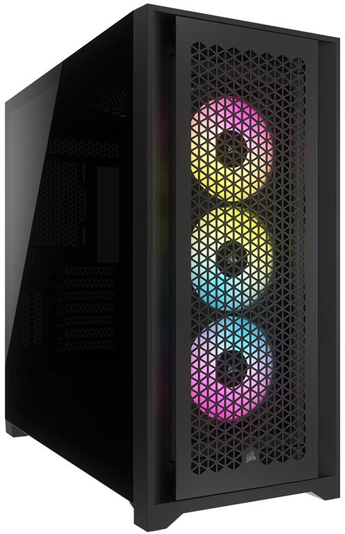 corsair 5000d rgb midi tower negro