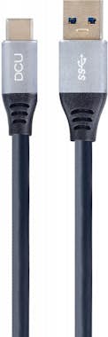 DCU Tecnologic Cable 30402020 Blanco Negro 1.5 Metros Alta Calida DCU Tecnologic Cable 30402020 Blanco Negro 1.5 Metros Alta Calida