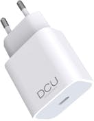 DCU Tecnologic Cargador Blanco Usb-c Carga Rápida 20w -