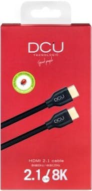 DCU Tecnologic Hdmi Salida Macho, Entrada Macho 2.1 8k@120hz 5m - DCU Tecnologic Hdmi Salida Macho, Entrada Macho 2.1 8k@120hz 5m -