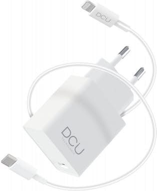 DCU Tecnologic Cargador 18w + Cable Usb-c A Mfi Apple - DCU Tecnologic Cargador 18w + Cable Usb-c A Mfi Apple -