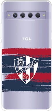 La Casa de las Carcasas Funda para TCL 10 Plus del SD Huesca Rayas Transpa La Casa de las Carcasas Funda para TCL 10 Plus del SD Huesca Rayas Transpa