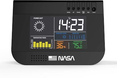NASA WS100 - Station Météo, Ecran LCD 3,3, Piles AA, Fo NASA WS100 - Station Météo, Ecran LCD 3,3, Piles AA, Fo