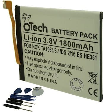 Otech bateria compatible para NOKIA TA-1074 Otech bateria compatible para NOKIA TA-1074