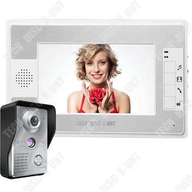 Tech DISCOUNT TD® Video Intercom 7 sistema de detección de puert Tech DISCOUNT TD® Video Intercom 7 sistema de detección de puert