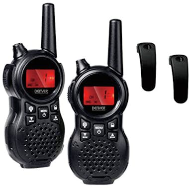 Denver Denver WTA-446 two-way radios 8 canales 446 MHz Ne Denver Denver WTA-446 two-way radios 8 canales 446 MHz Ne