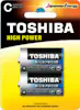 Toshiba Toshiba LR14GCP BP-2 pila doméstica Batería de un Toshiba Toshiba LR14GCP BP-2 pila doméstica Batería de un