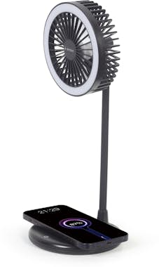 Gembird Gembird TA-WPC10-LEDFAN-01 ventilador Negro Gembird Gembird TA-WPC10-LEDFAN-01 ventilador Negro