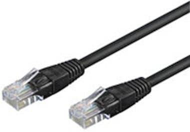 GooBay Goobay CAT 5-300 UTP Black 3m cable de red Negro GooBay Goobay CAT 5-300 UTP Black 3m cable de red Negro