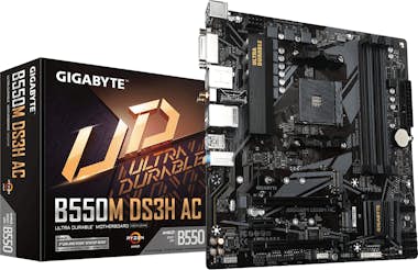 Gigabyte Gigabyte B550M DS3H AC AMD B550 Zócalo AM4 micro A Gigabyte Gigabyte B550M DS3H AC AMD B550 Zócalo AM4 micro A