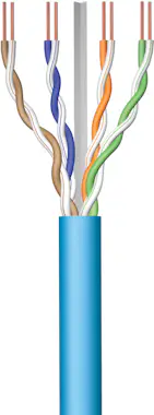 Ewent Ewent IM1222 cable de red Azul 50 m Cat6a U/UTP (U Ewent Ewent IM1222 cable de red Azul 50 m Cat6a U/UTP (U