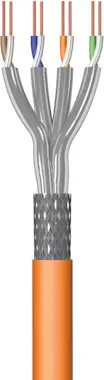 Ewent Ewent IM1226 cable de red Naranja 50 m Cat7 S/FTP Ewent Ewent IM1226 cable de red Naranja 50 m Cat7 S/FTP