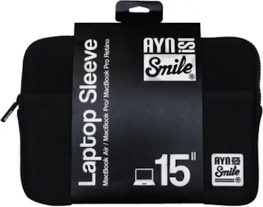 Smile Smile Fitness Sleeve Neoprene 15 Laptops Negro Smile Smile Fitness Sleeve Neoprene 15 Laptops Negro