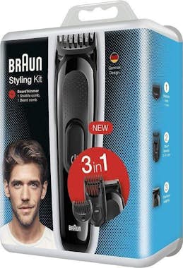 Braun Cortabarbas Styling Kit SK2000/ con Batería/ 3 Acc Braun Cortabarbas Styling Kit SK2000/ con Batería/ 3 Acc