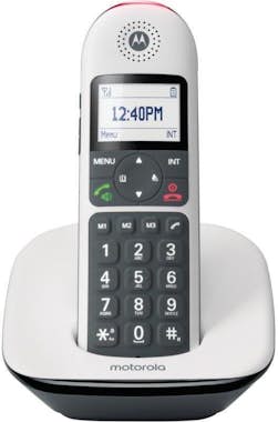 Motorola MOTOROLA CD5001 Telefono DECT Teclas Grandes Blanc Motorola MOTOROLA CD5001 Telefono DECT Teclas Grandes Blanc