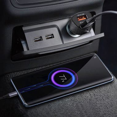 Forcell Cargador Coche Doble USB 36W Quick Charge 3.0 Eleg Forcell Cargador Coche Doble USB 36W Quick Charge 3.0 Eleg