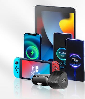 Forcell Cargador Coche USB-C 20W Power Delivery Carga Rápi Forcell Cargador Coche USB-C 20W Power Delivery Carga Rápi
